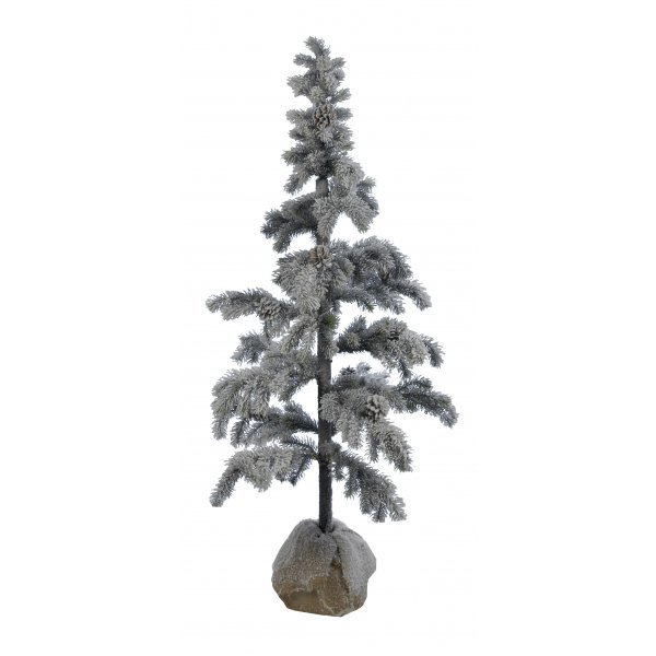 Χριστουγεννιάτικο Χιονισμένο Δέντρο με Σακί (1,40m)